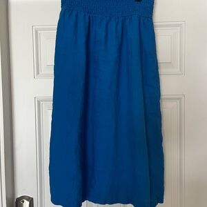 Rachel Zoe Vibrant Blue A-Line Skirt